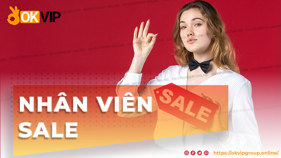 Việc làm dành cho nhân viên Sale online tại OKVIP