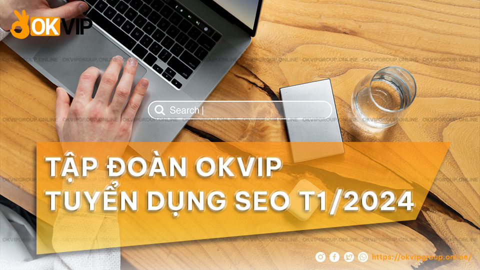 Tập đoàn OKVIP tuyển dụng nhân viên SEO với đãi ngộ cực tốt