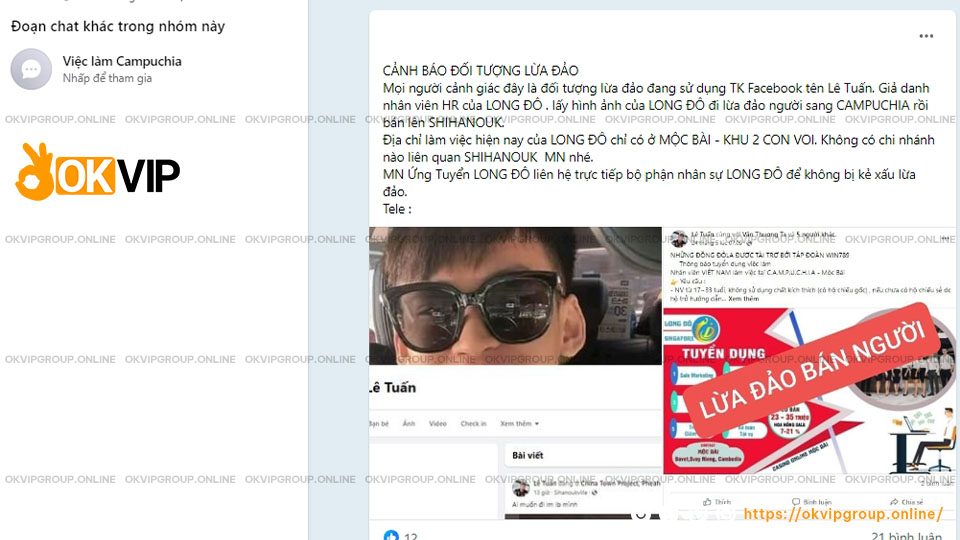 Rất nhiều bài đăng về chủ đề "công ty OKVIP lừa đảo: xuất hiện