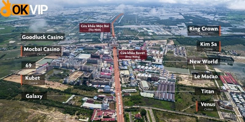 Một đặc khu kinh tế tại Bavet - Mộc Bài Campuchia